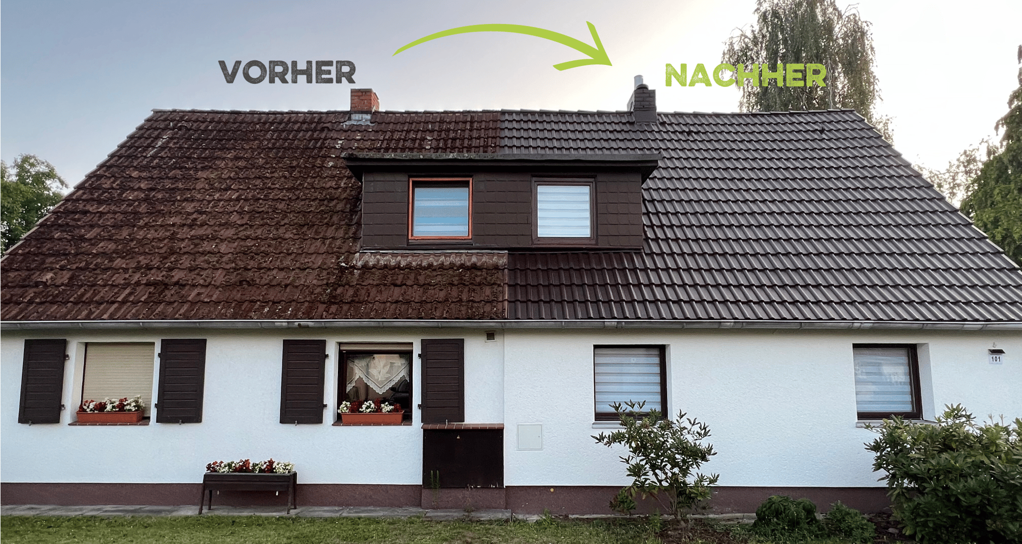 haus beschichtet vorher nachher haus beschichtet vorher nachher